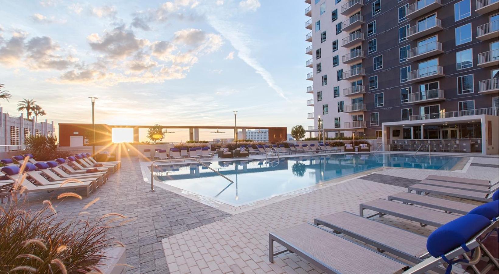 1Br Oasis In Downtown Tampa W Balcony & City Views Dış mekan fotoğraf
