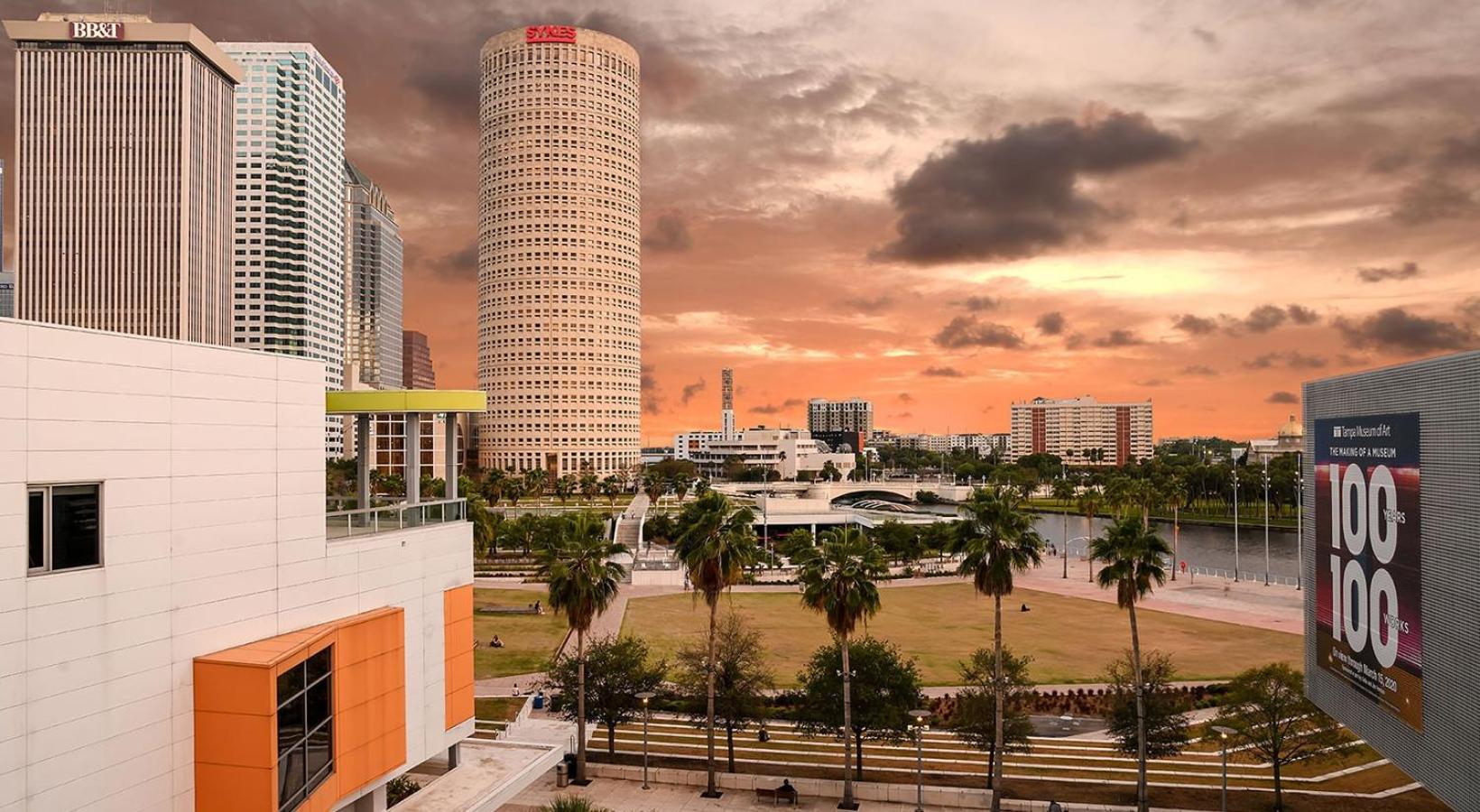 1Br Oasis In Downtown Tampa W Balcony & City Views Dış mekan fotoğraf