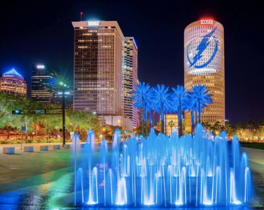 1Br Oasis In Downtown Tampa W Balcony & City Views Dış mekan fotoğraf